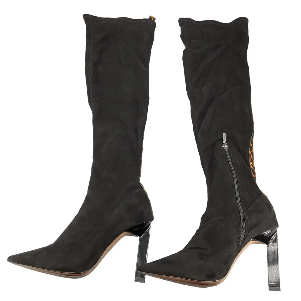 NEW Schutz Women’s Benine Up Over the Knee Boots Black Size 5.5B